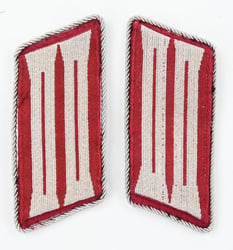 German 'Gemeinde Polizei' Collar Tabs