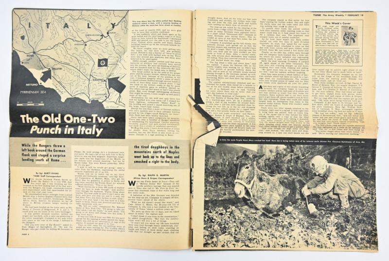 US WW2 Yank Magazine 1944