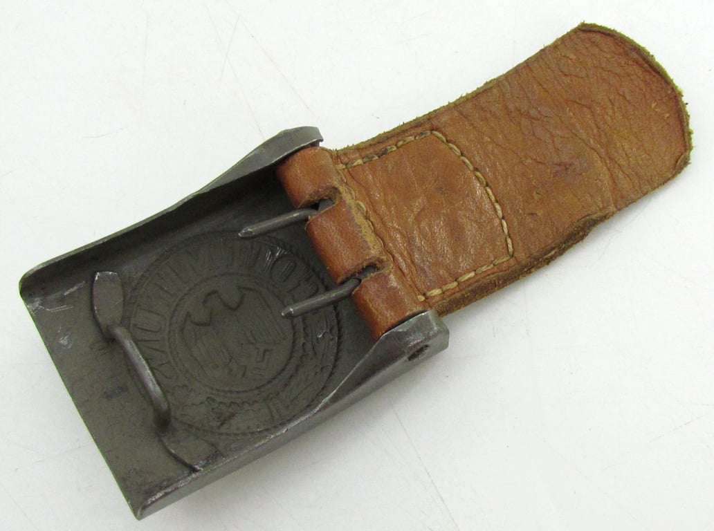 Wehrmacht (Heer) EM/NCO Steel Belt Buckle – Dr. Franke & Co. 1941