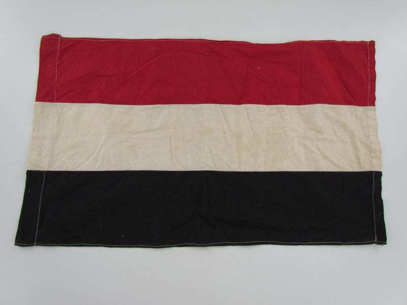 Third Reich Decorative Tri Color Small Flag