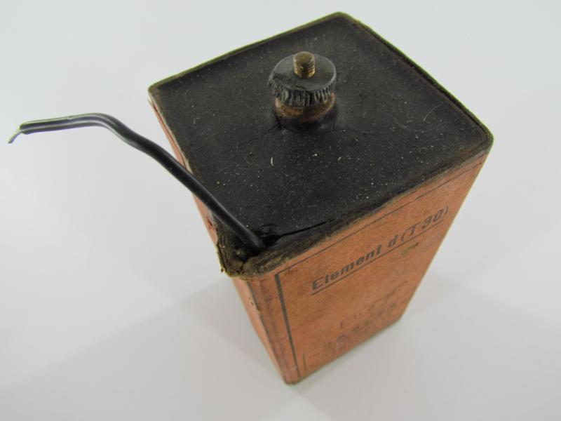 German FF33 field phone battery