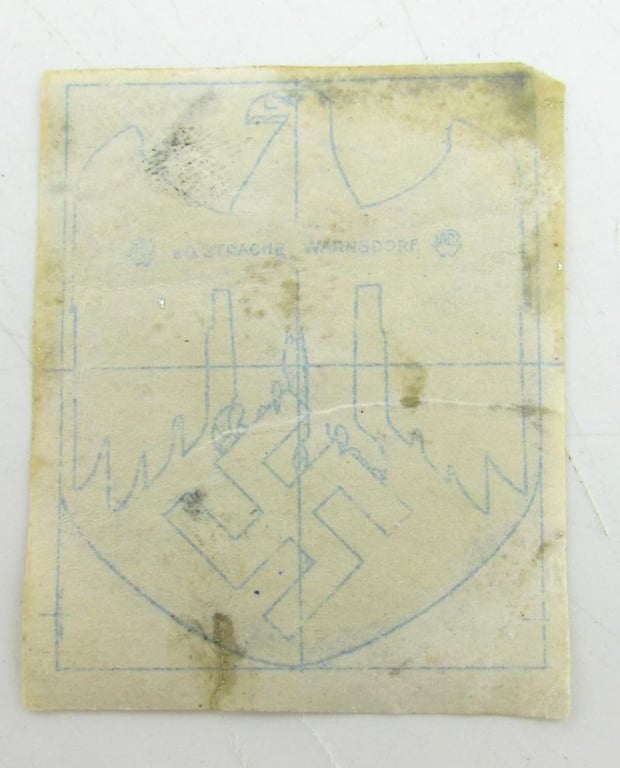 Unissued WH (Heer) Army Helmet Decal