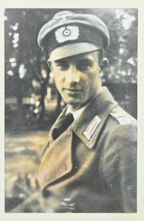 German WH Portrait Picture in Frame