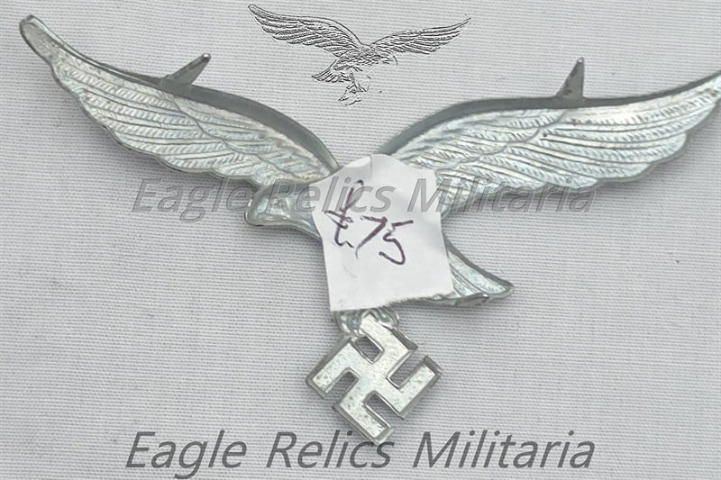 Mint Luftwaffe Visor Cap Eagle