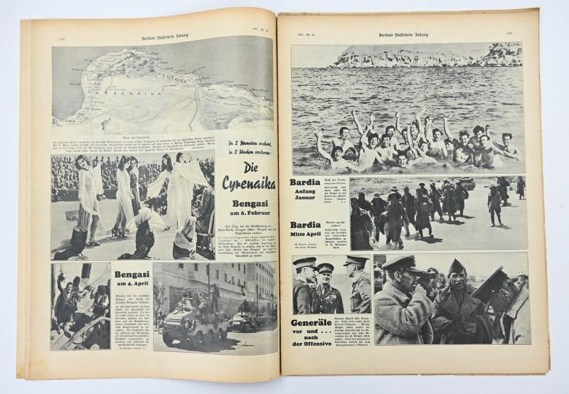 German Berliner Illustrierte Zeitung Newspaper 1941