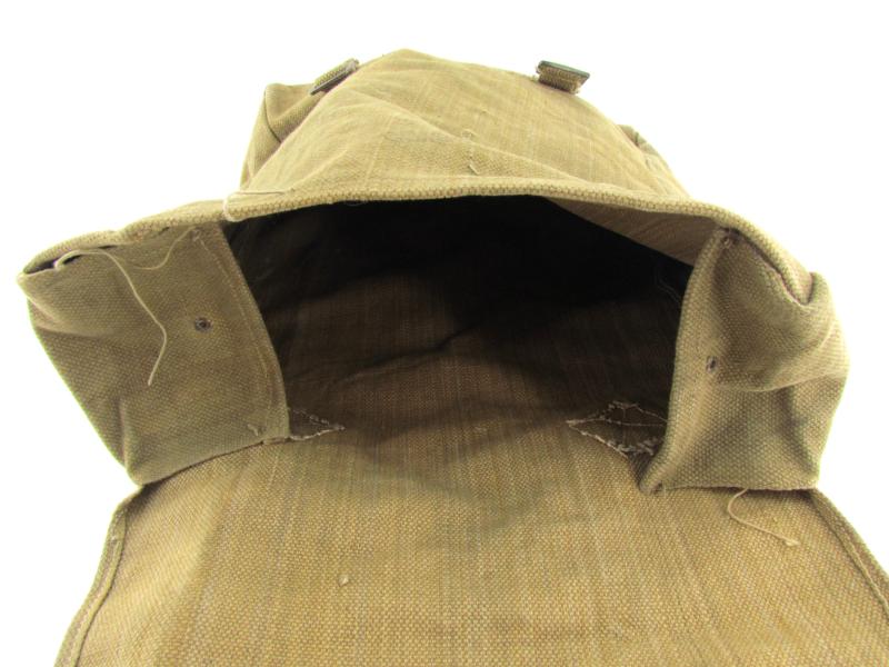 British WWII Large Pack with straps 1943