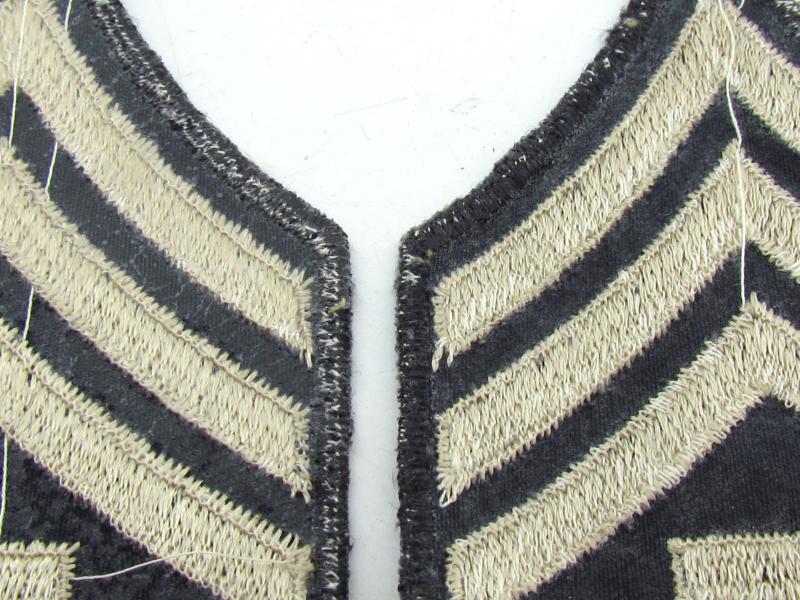 US WWII NCO Rank Chevron Set