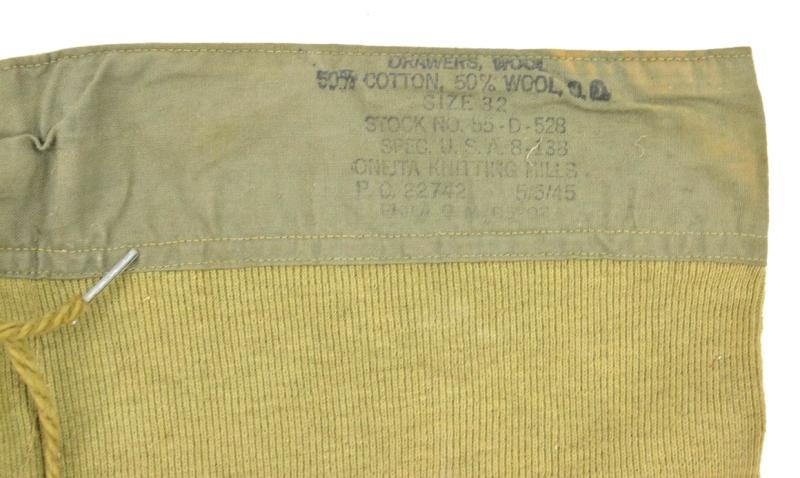 US WW2 OD Drawers