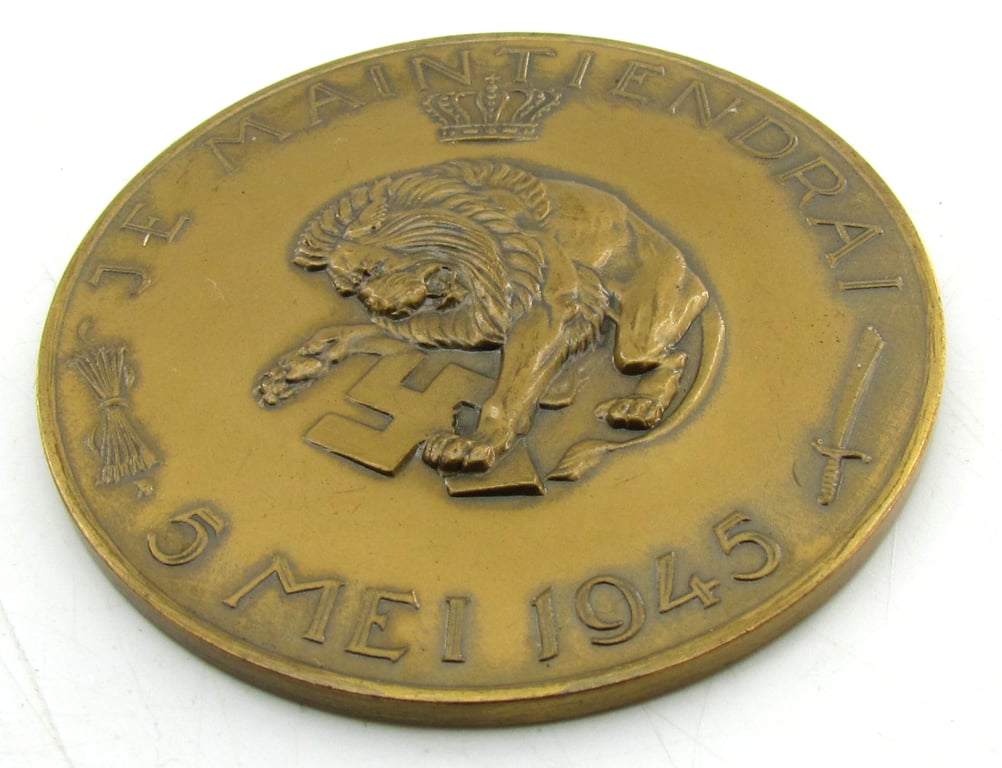 Commemorative Table Medal For Liberation From German Occupation