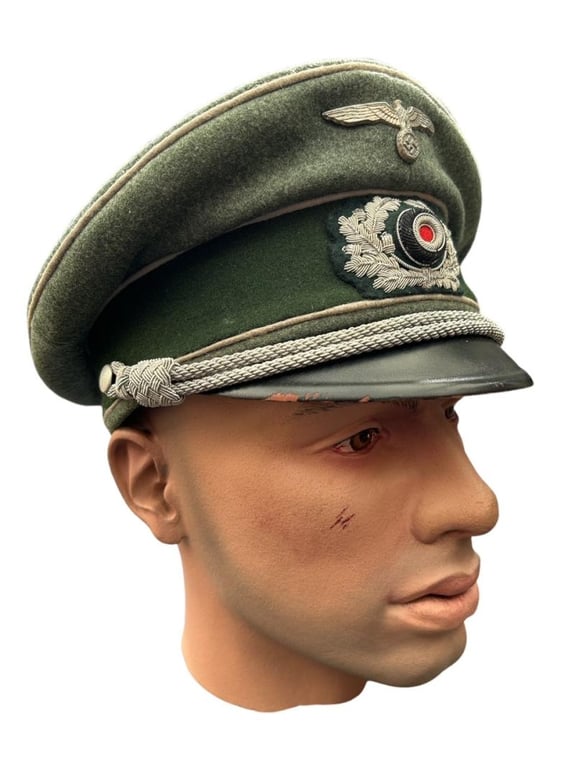 WH ( Heer ) Propaganda Company Officers Visor Cap...Very Rare