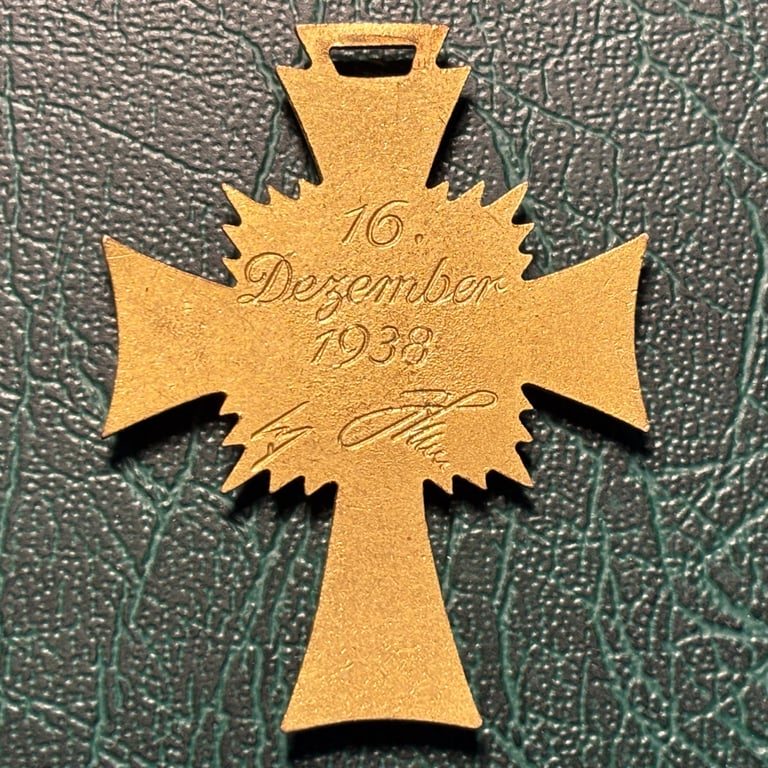 Mother Cross in Gold