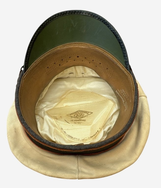 Luftwaffe Tropical EM/NCO Visor Cap for Flying Personnel by "EREL"