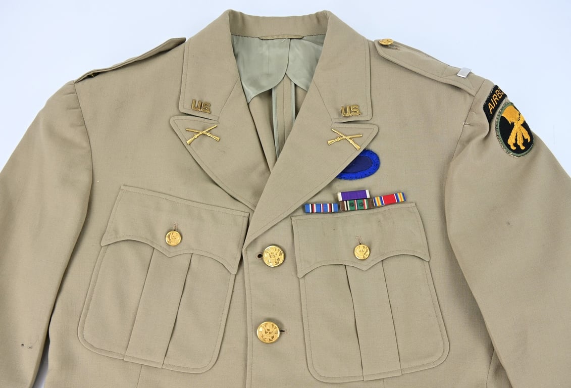 US WW2 Officer Summer A-Class 17th Airborne Division