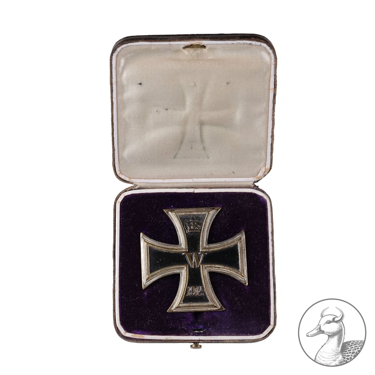 Eisernes Kreuz 1.Klasse 1914 im Etui