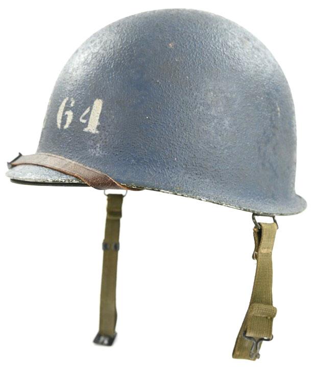 US WW2 Navy M1 Helmet MM2 'Mike A Kotz'