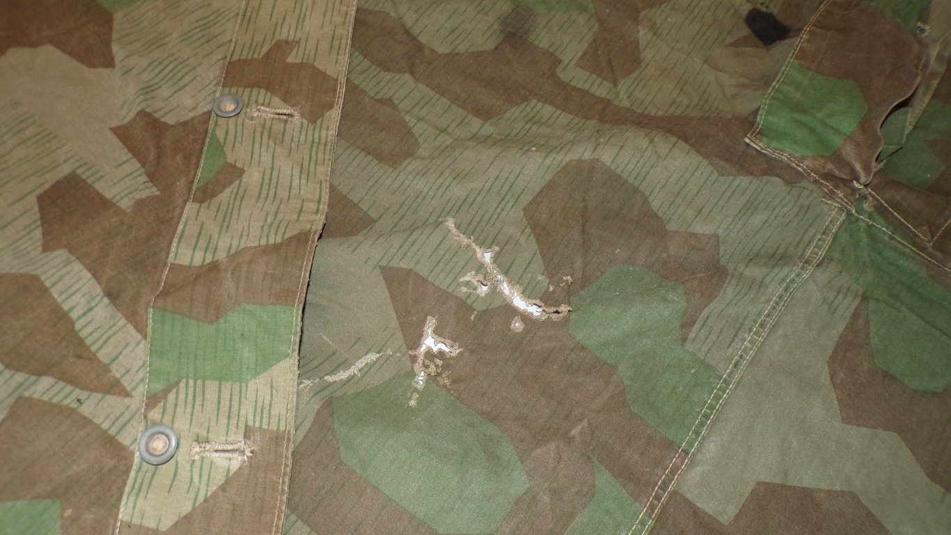 Wehrmacht M31 Splittertarn Camouflage Zeltbahn