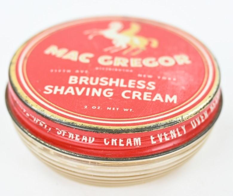 US WW2 Mc Gregor Shaving Cream