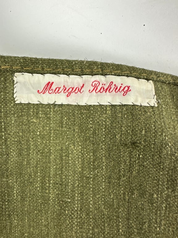 Rare! Original German WWII M39 Heer/Waffen SS Helferinnen (Female Auxiliary) Breadbag