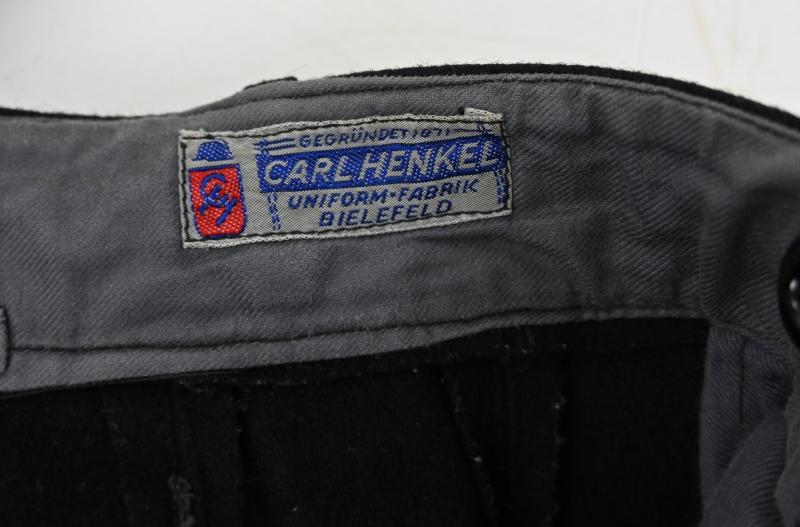 German Third Reich Firefighter Dress Trousers