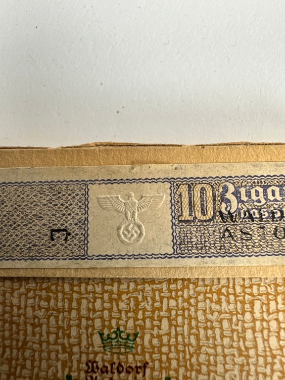 WW2 German "Echt Orient cigaretten"