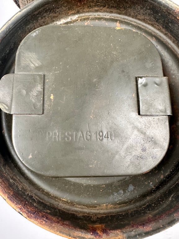 Camo gasmask/canister 1940