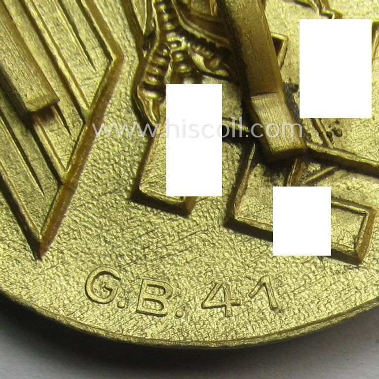 WH (KM) tropical-styled, eagle-'pith-helmet'-shield (being a: 'G.B.-41'-marked example)