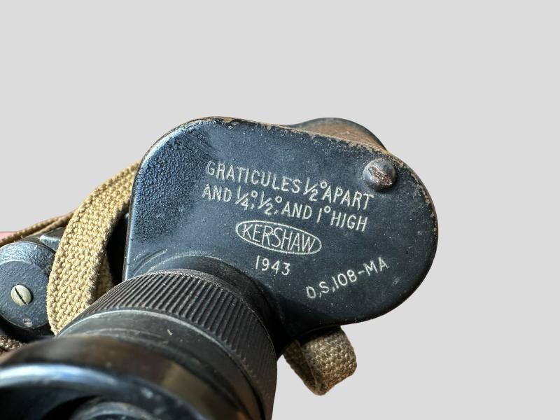 British WWII Binoculars in Case