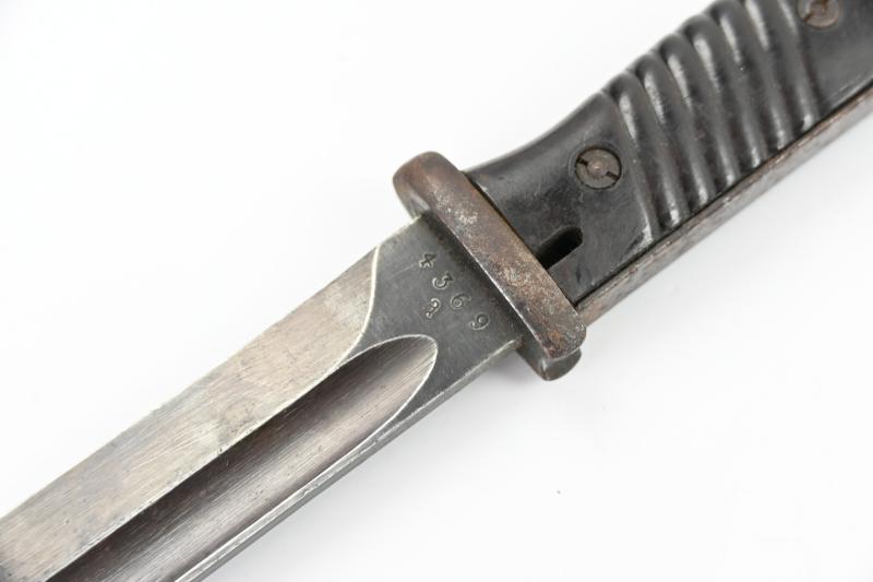 German WH K98 Mauser Bayonet with Frog