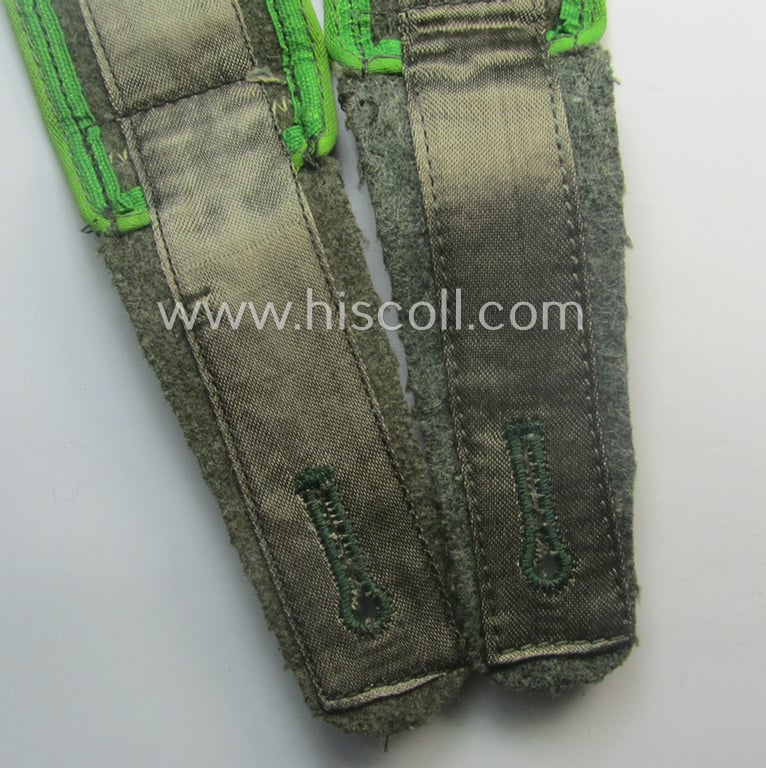 Pair of WH (Heeres) 'M44'-styled ie. 'simplified' EM-type shoulderstraps: 'Sld. eines Pz-Gren.-Rgts.'