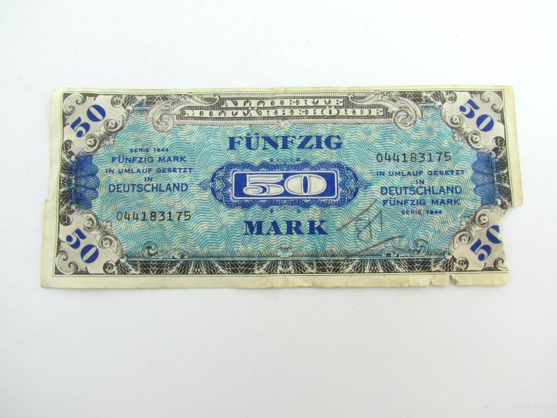 Allied Forces money for Germany