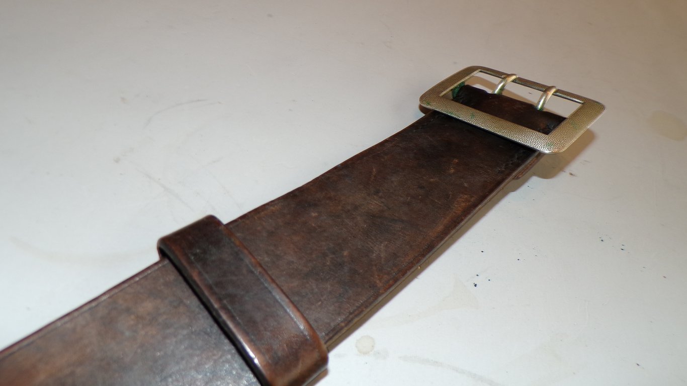 Early Reichswehr / Political Leather Belt Set 1932