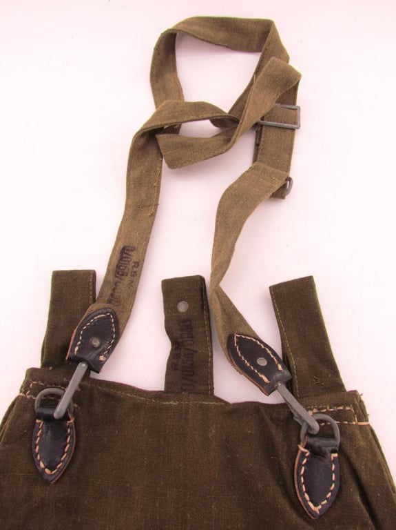 MINT Wehrmacht M31 bread bag with Strap both with RBNr.