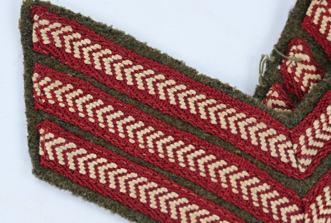 British WW2 Set of Sergeant Chevrons