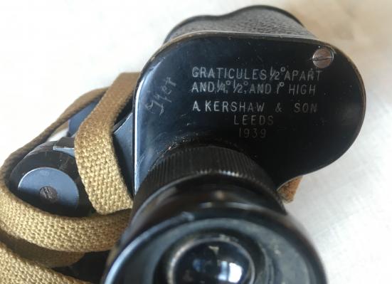 British Binocular Case and Binoculars -1939-