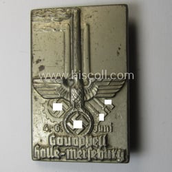 Commemorative, silver-toned- and DAF- (ie. 'Deutsches Arbeitsfront'-) related...