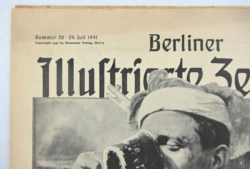 German Berliner Illustrierte Zeitung Newspaper 1941