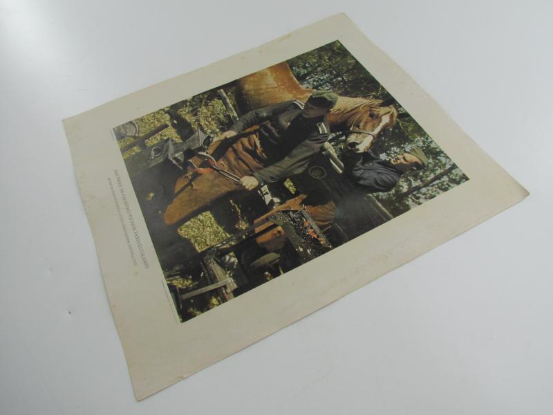 German.Printed Photo,”Das Heer Im Grossdeutschen Freiheitskampf