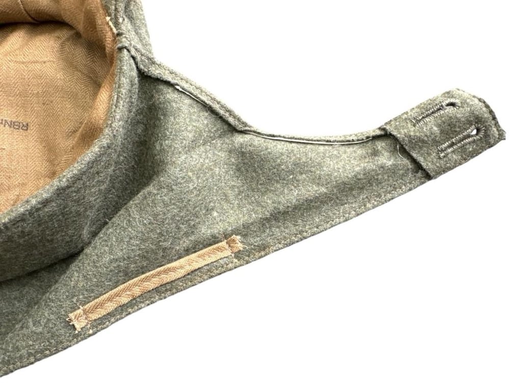 M43 Army (Heer) Field Cap ‘Einheitsfeldmütze’ with RBNr 1944.