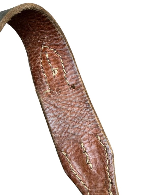 German WWII Leather Y-Straps