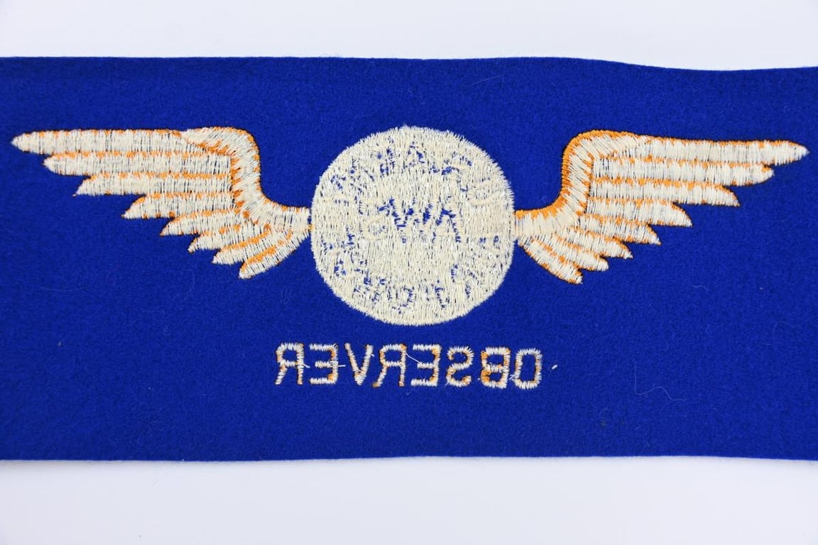 USAAF WW2 Observer Armband