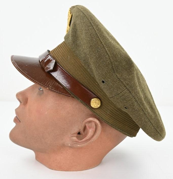 US WW2 Officer's Semi-Crusher Visor Cap