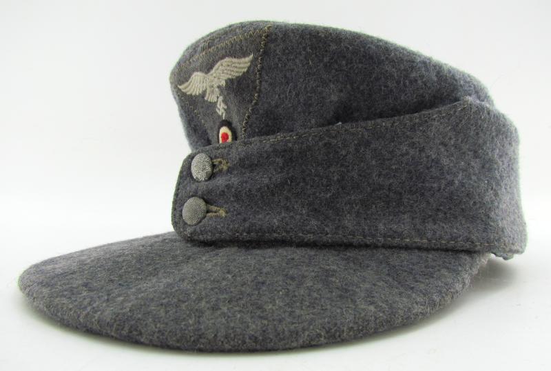 Luftwaffe Wool M43 EM/NCO Cap RB Numbered and dated 03-45
