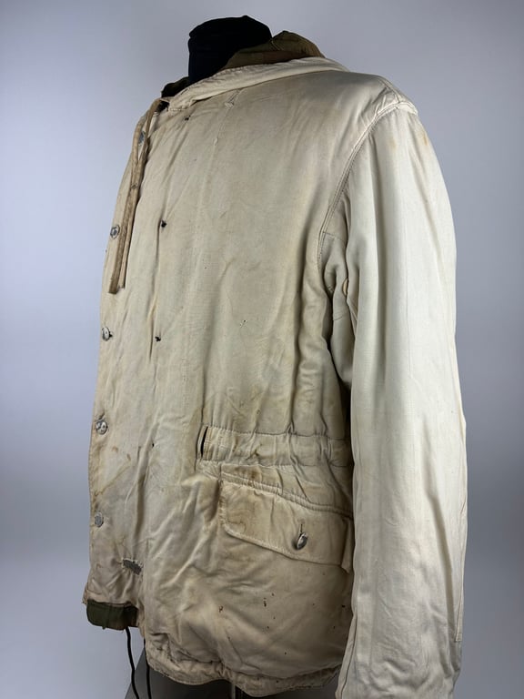 WW2 German Wehrmacht Reversible Camouflage Winter Parka.