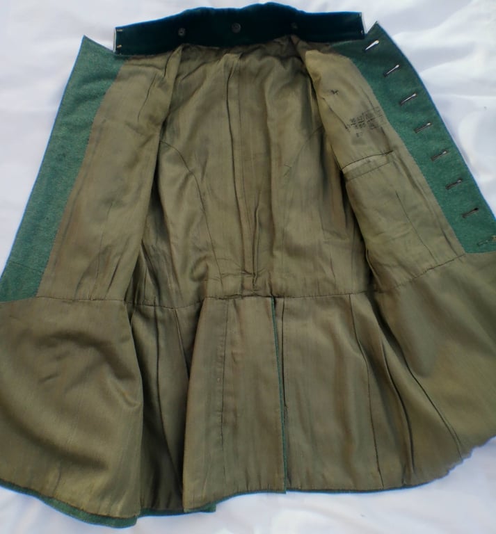 Original WWII German Army 55th Infantry Enlisted mans M-35 Waffenrock dress tunic.