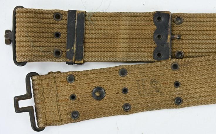 US WW2 M-1936 Pistol Belt British Made
