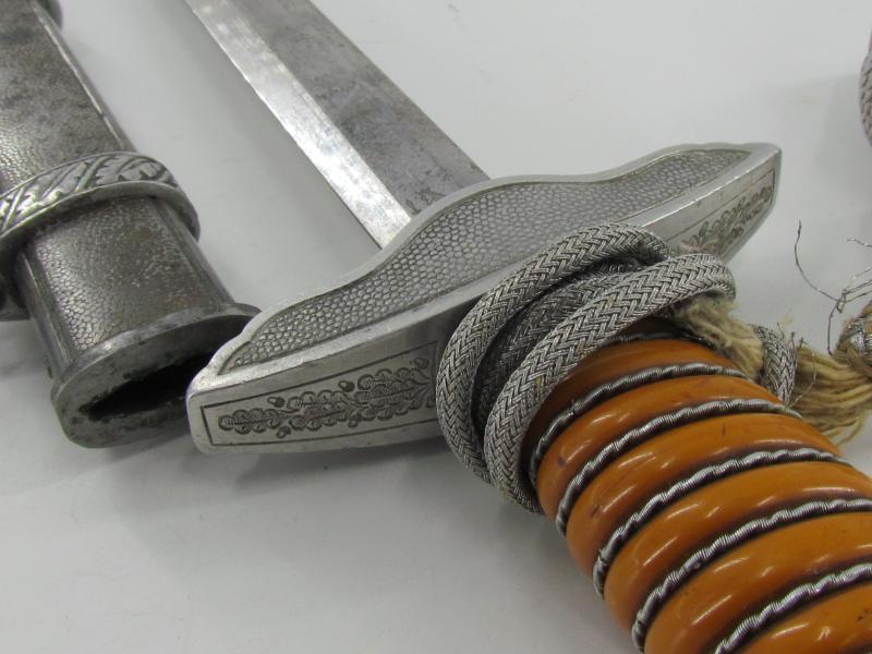 Luftwaffe Dagger and portepee SMF Solingen