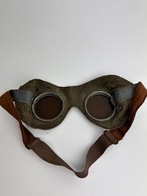 Wehrmacht leather Dust Goggles