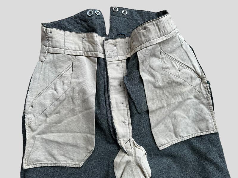 WH (HEER) M36 Steingrau Trousers