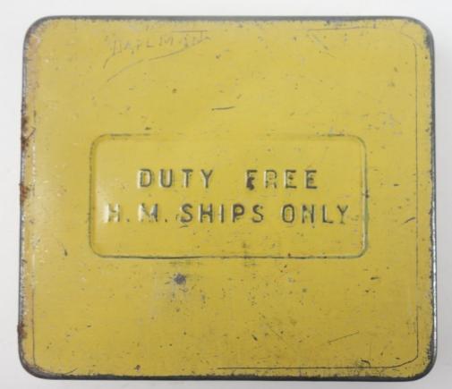 British tin can of State Express Sigars