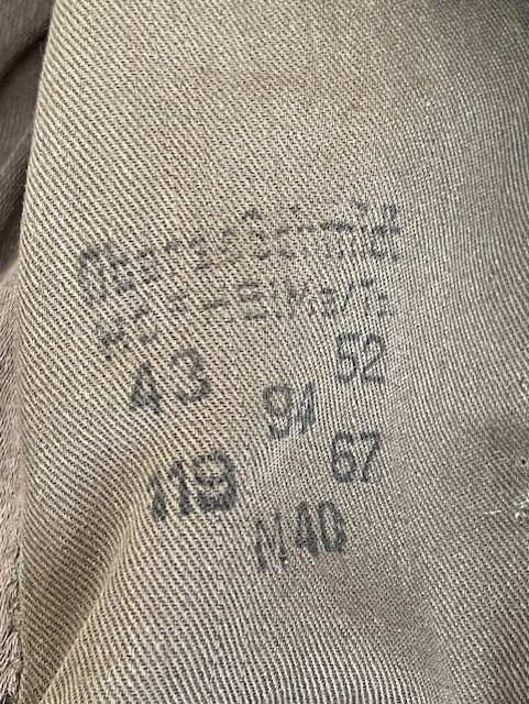 GERMAN WWII 1940 DATED GREATCOAT.